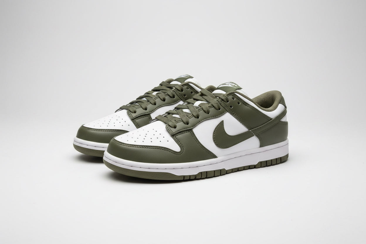 Nike Sneakers White and Green
