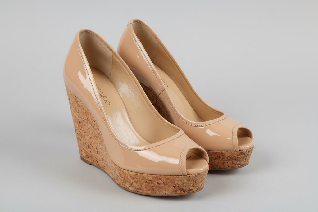 Jimmy Choo Shoes 7 Beige
