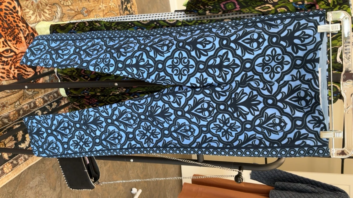 Gretchen Scott Pants M Blue and navy