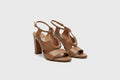Ferragamo Sandals 6.5 Brown Galilea