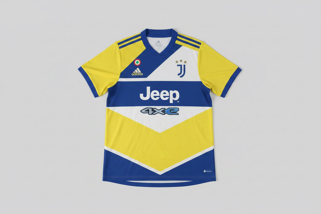 Adidas Jerseys 15/16 Yellow and Blue Vlahovic