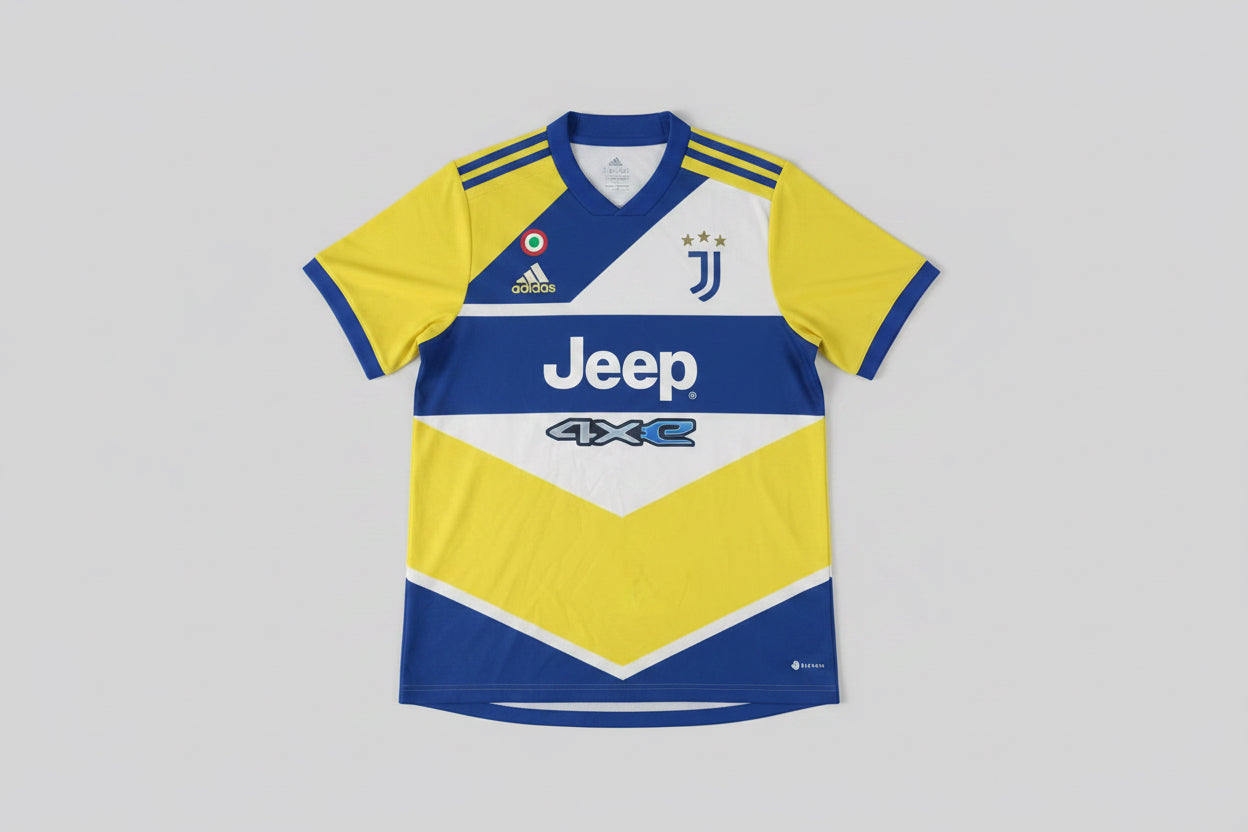 Adidas Jerseys 15/16 Yellow and Blue Vlahovic