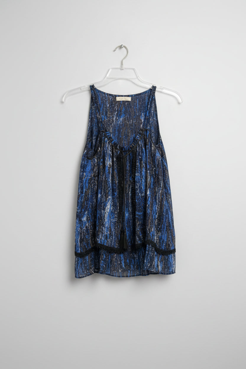 Love Sam Shirt S Blue and black