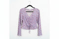 INTERMIX Top 4 Light purple with red and white floral pattern