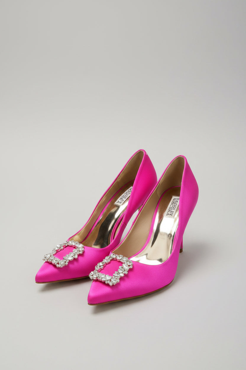 Badgley Mischka Jewel Shoes 11 Pink