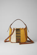 Tory Burch Handbag Multicolor (Yellow, Black, Beige)