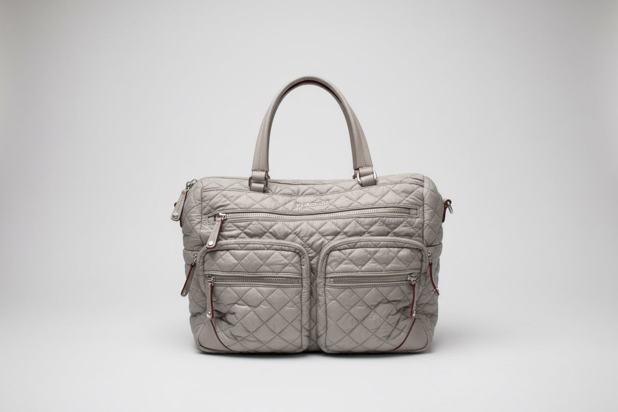 MZ Wallace Handbag Light grey Crosby City bag
