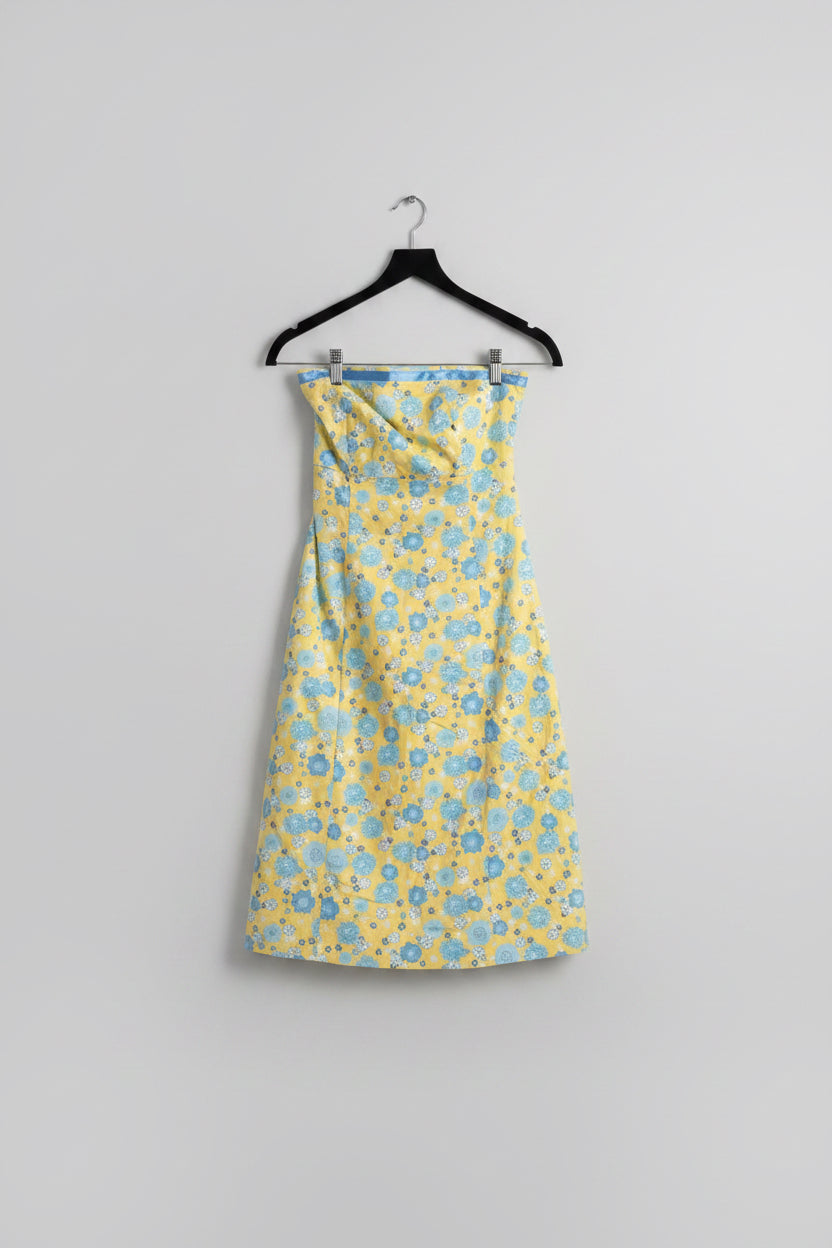 Lilly Pulitzer Dress 0 Yellow strapless