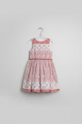 Laura Ashley Dress 3T Red and White NWT