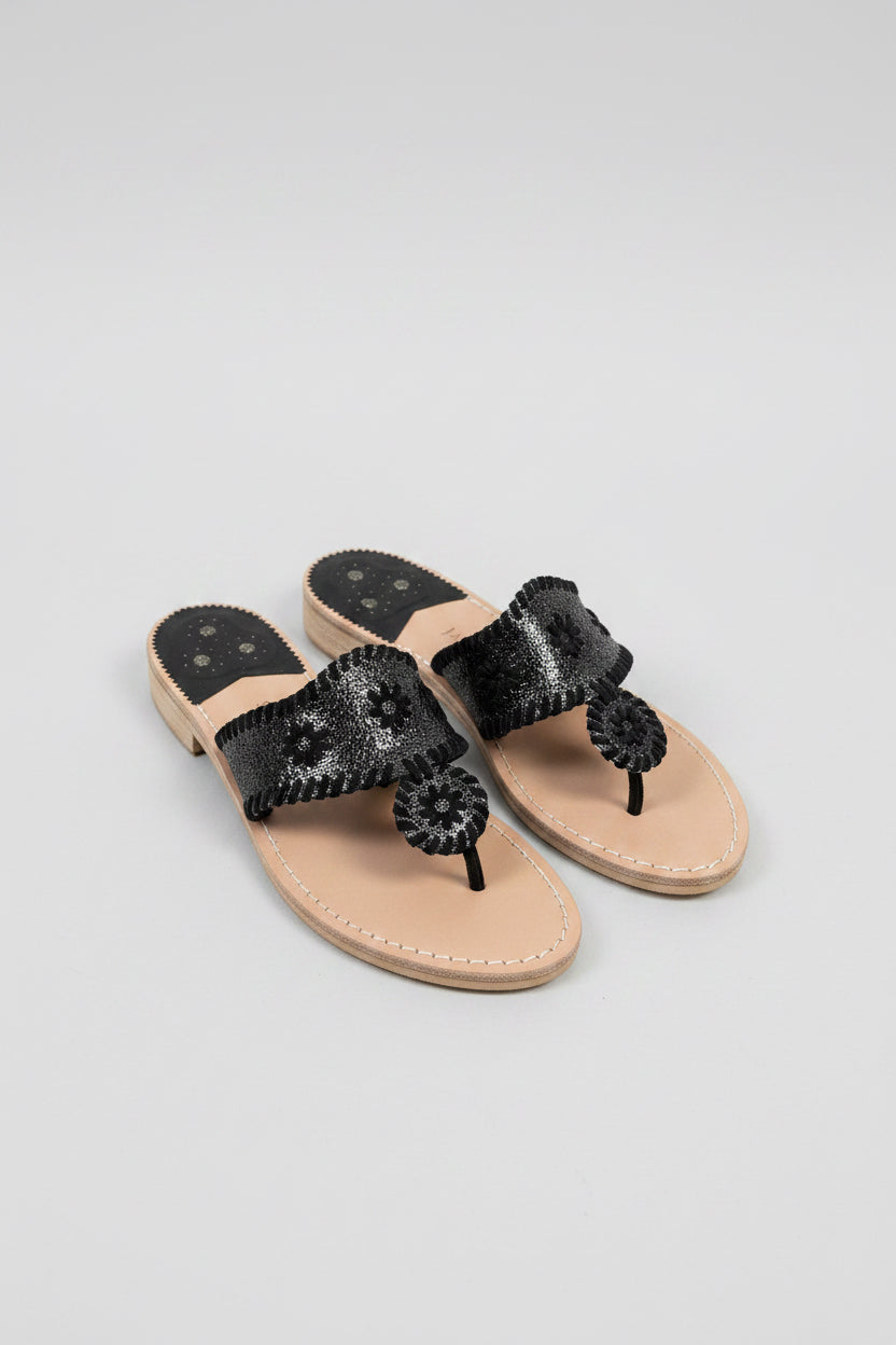 Jack Rogers Sandals 10 Black