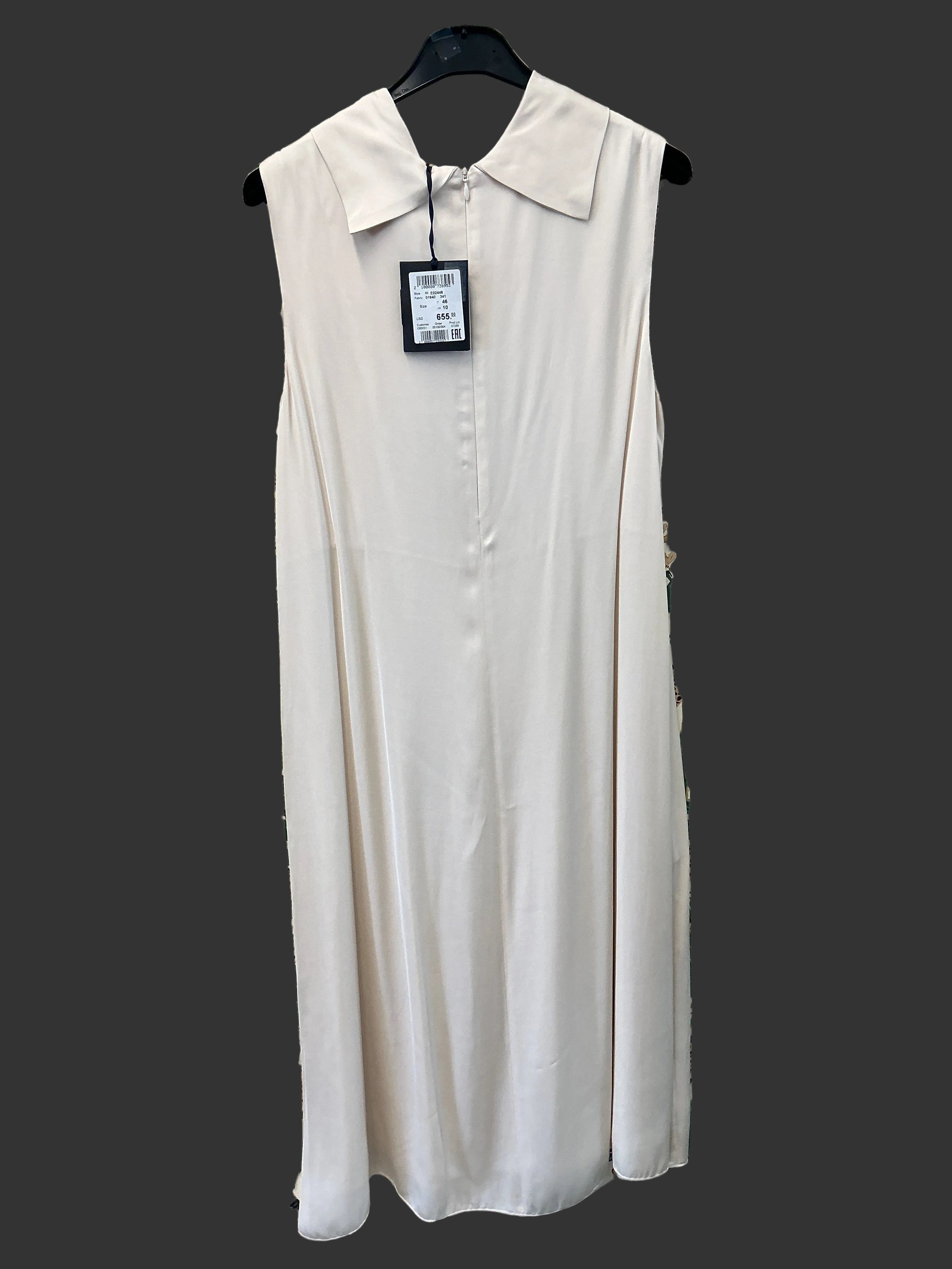 Peserico Dress Size 10 Cream NWT R $655