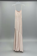 Love Shack Fancy  Silk Dress 12 light pink NWT retail $675