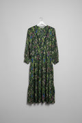 Zara Dress S Multicolor green, pink, blue, cream, black) NWT